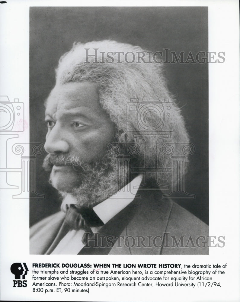 1994 Frederick Douglass: When The Lion Wrote History-Historic Images