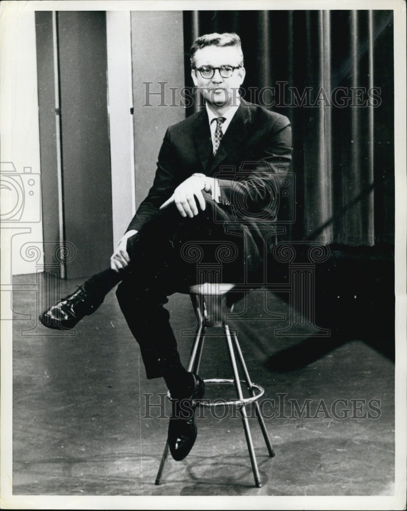 1963 Steve Allen,  American television personality, musician, actor.-Historic Images