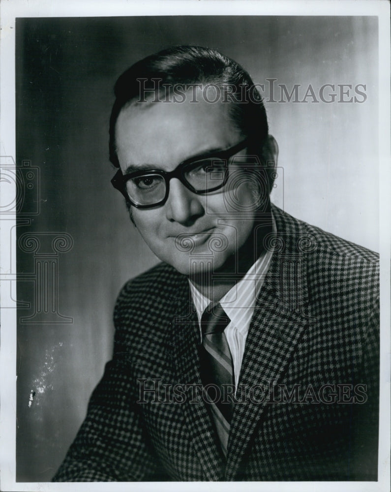 Press Photo American TV Personality, Comedian, Writer, Composer Steve Allen-Historic Images