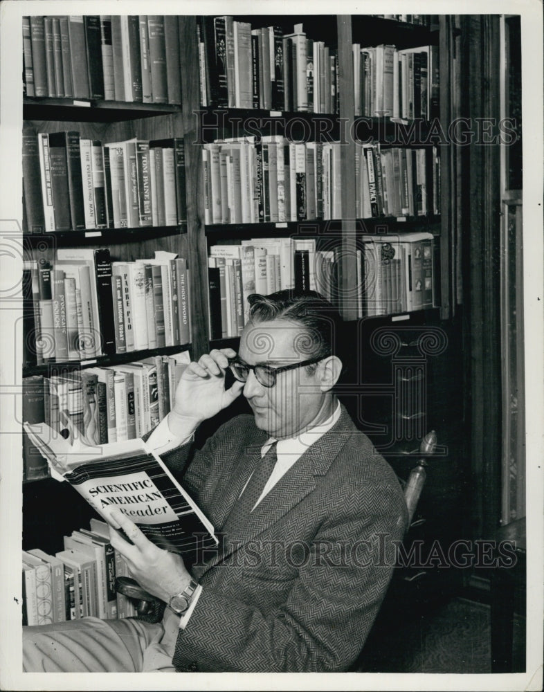 Press Photo American TV Personality, Comedian, Writer, Composer Steve Allen - Historic Images