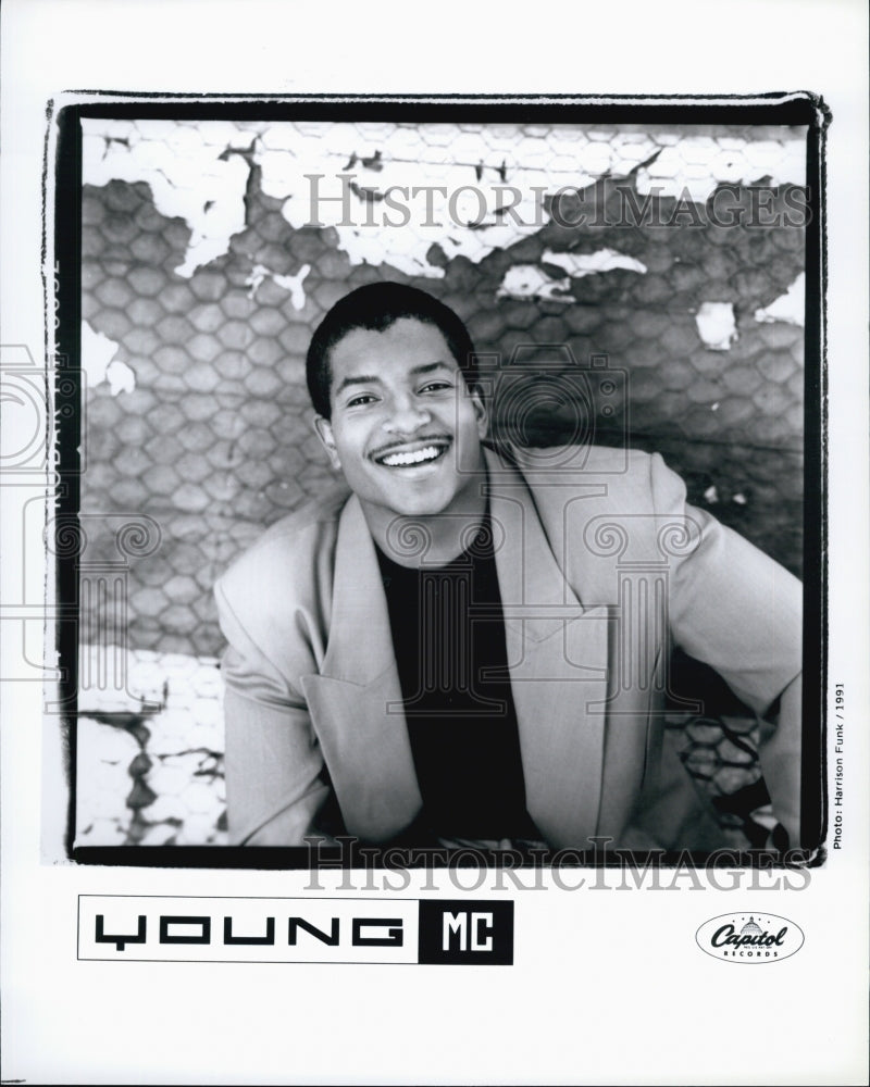 Press Photo Musician Young MC-Historic Images