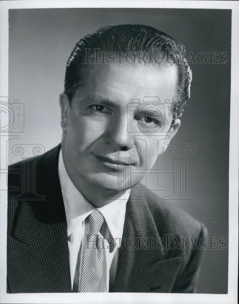 1950 Joey Adams, host of CBS' "Rate Your Mate" Radio Program-Historic Images