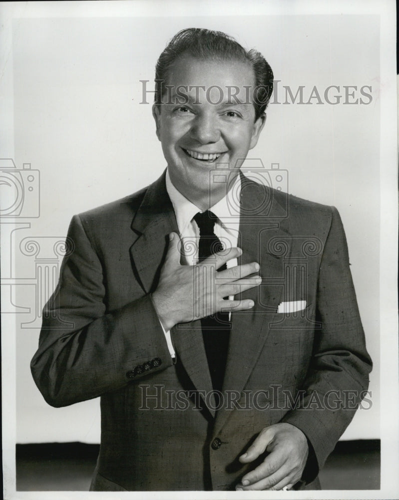1954 Comic Joey Adams new NBC Radio Quiz Show "Spend A Million"-Historic Images