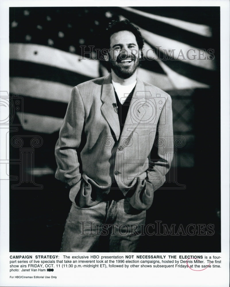 "Not Necessarily The Elections" hosted by Dennis Miller-Historic Images