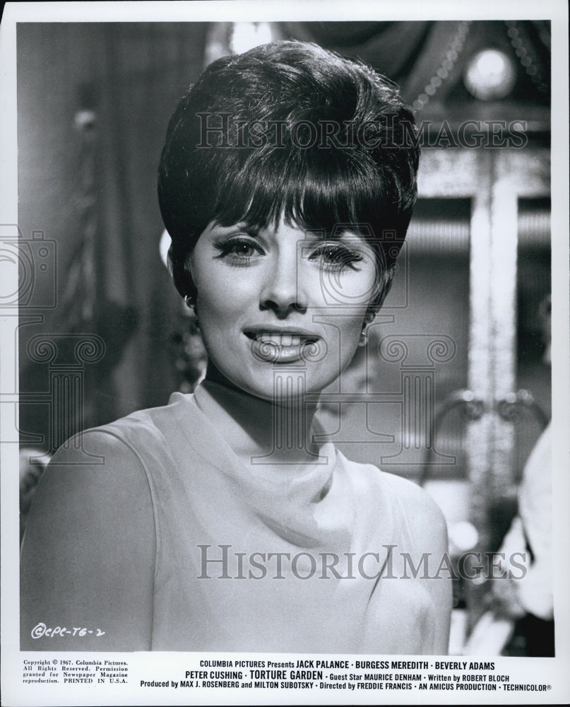 1968 Press Photo Actress Beverly Adams in