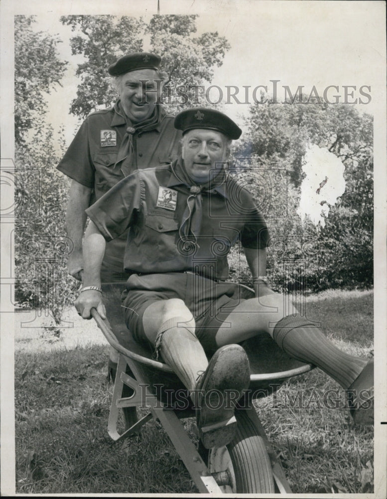 1973 Ray Goulding & Bob Elliot on "Go"-Historic Images