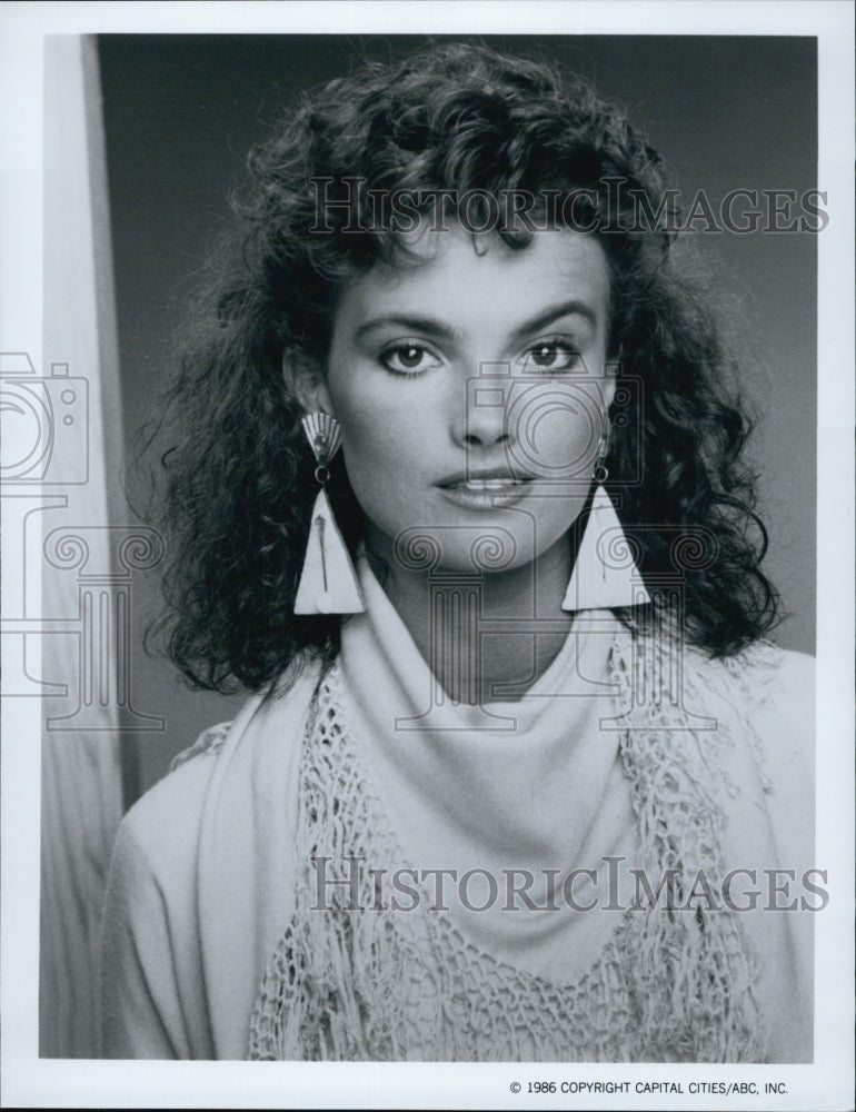 1986 Press Photo Kim Morgan Greene stars in "The Colbys"-Historic Images