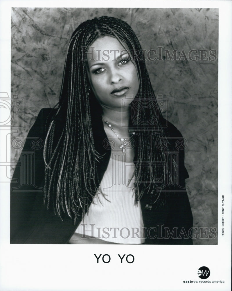 Press Photo Singer Musician YO YO - Historic Images