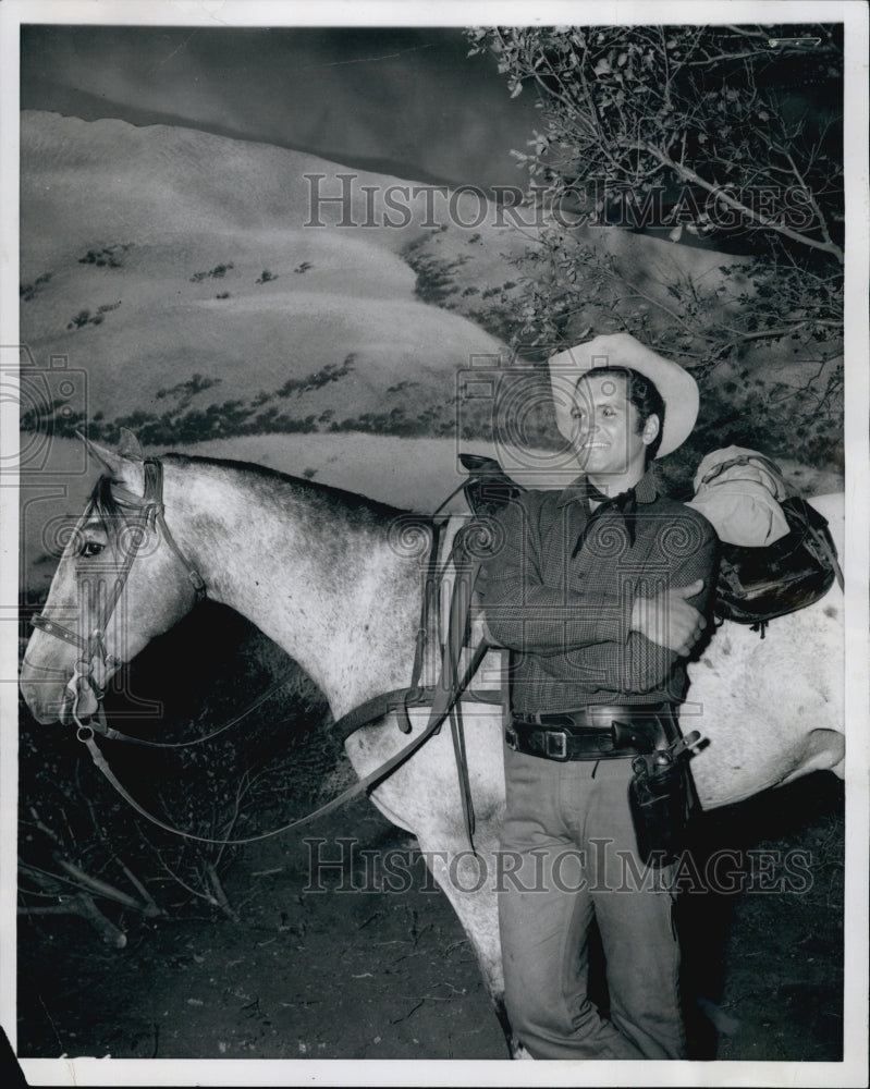 1963 Press Photo Bruce Yarnell, Actor - Historic Images