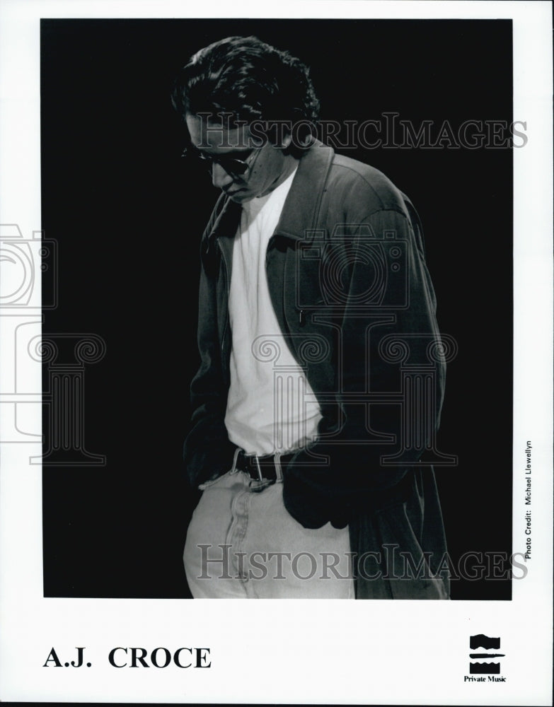 Press Photo A.J. Croce, Singer - Historic Images