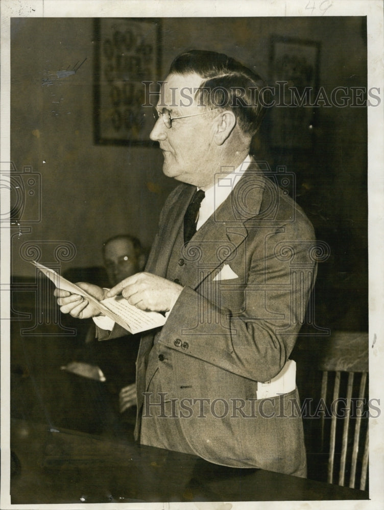 1939 Francis Coyne at the State House-Historic Images