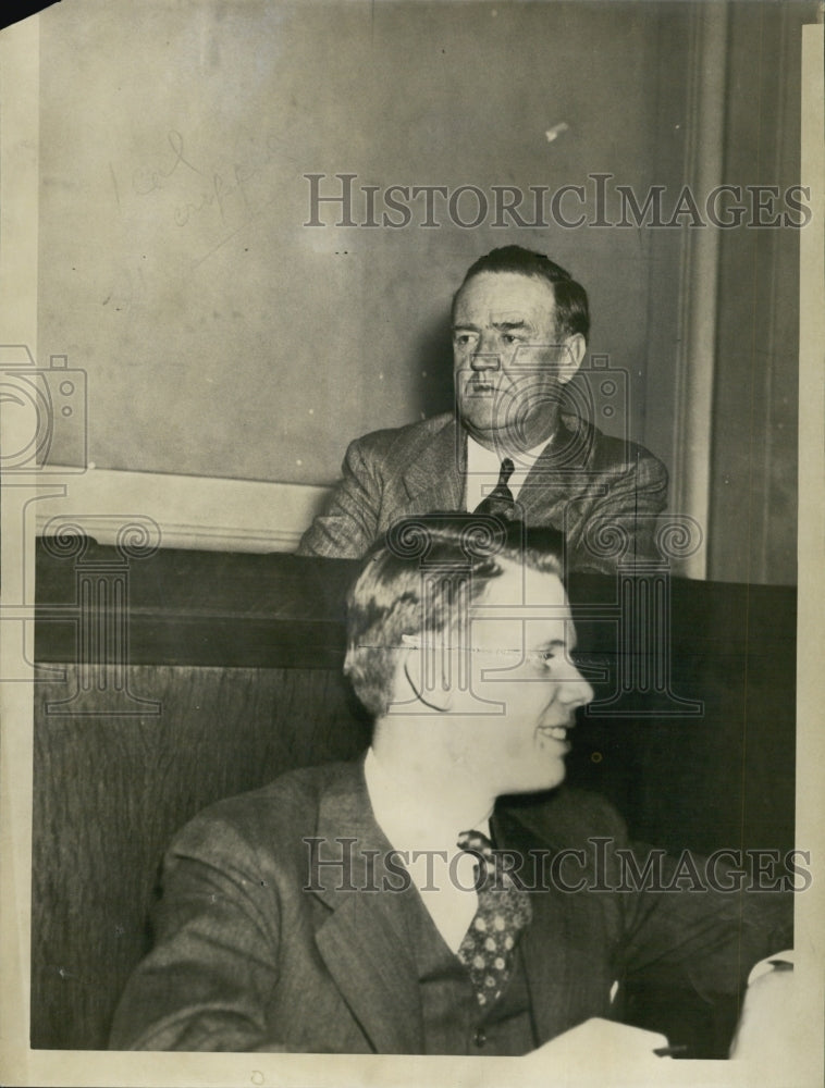 1939 Francis Coyne at State House Committee-Historic Images