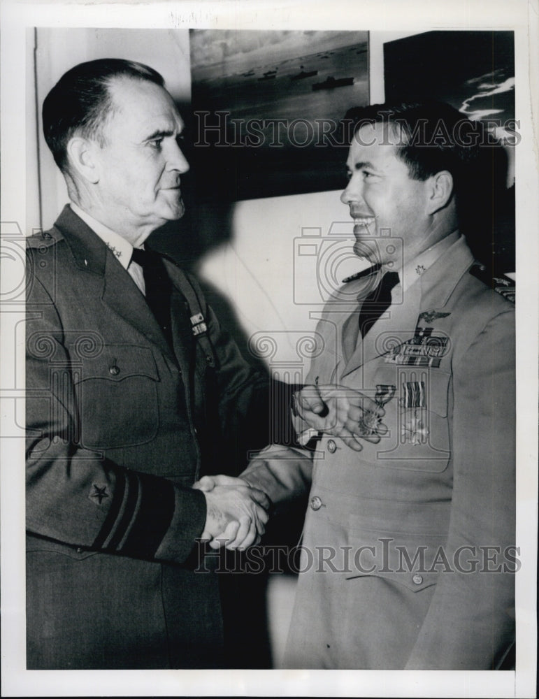 1948 Scott McCusky Receives Awards For Service From J.D. Price-Historic Images