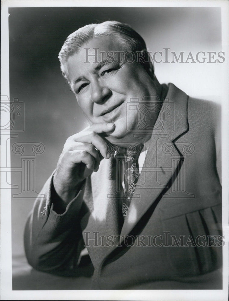 1950 Ed McConnell  radio personality,host of "Smilin"children show.-Historic Images