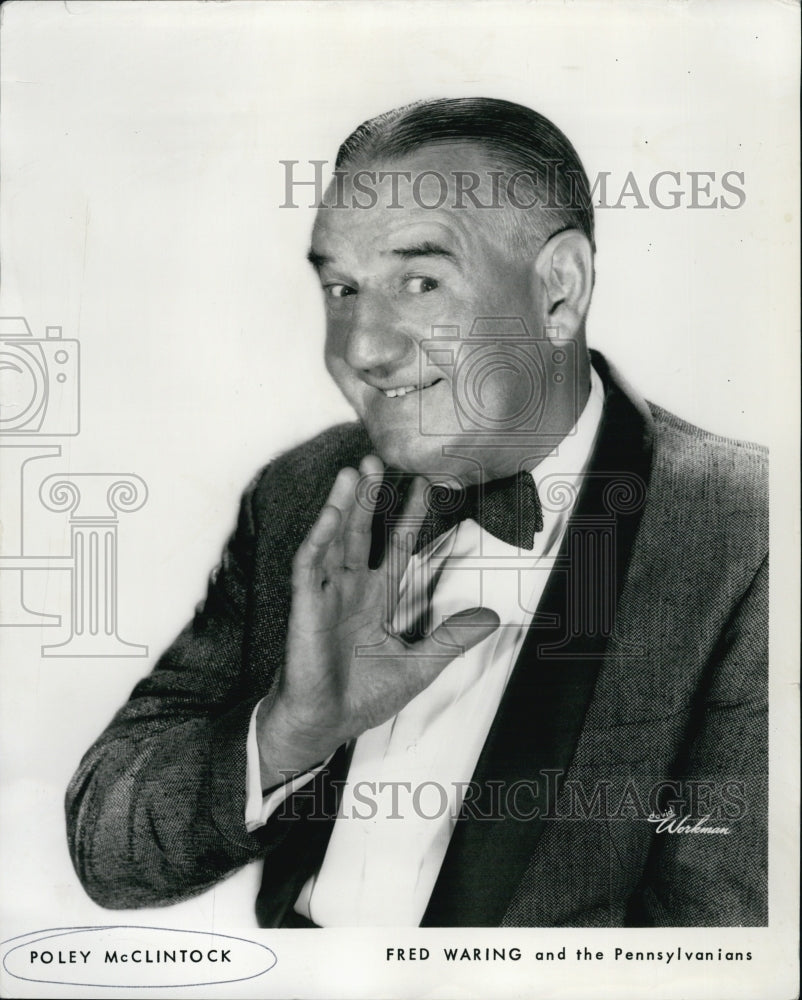 1960 Poley McClintock, Popular Jazz singer.-Historic Images