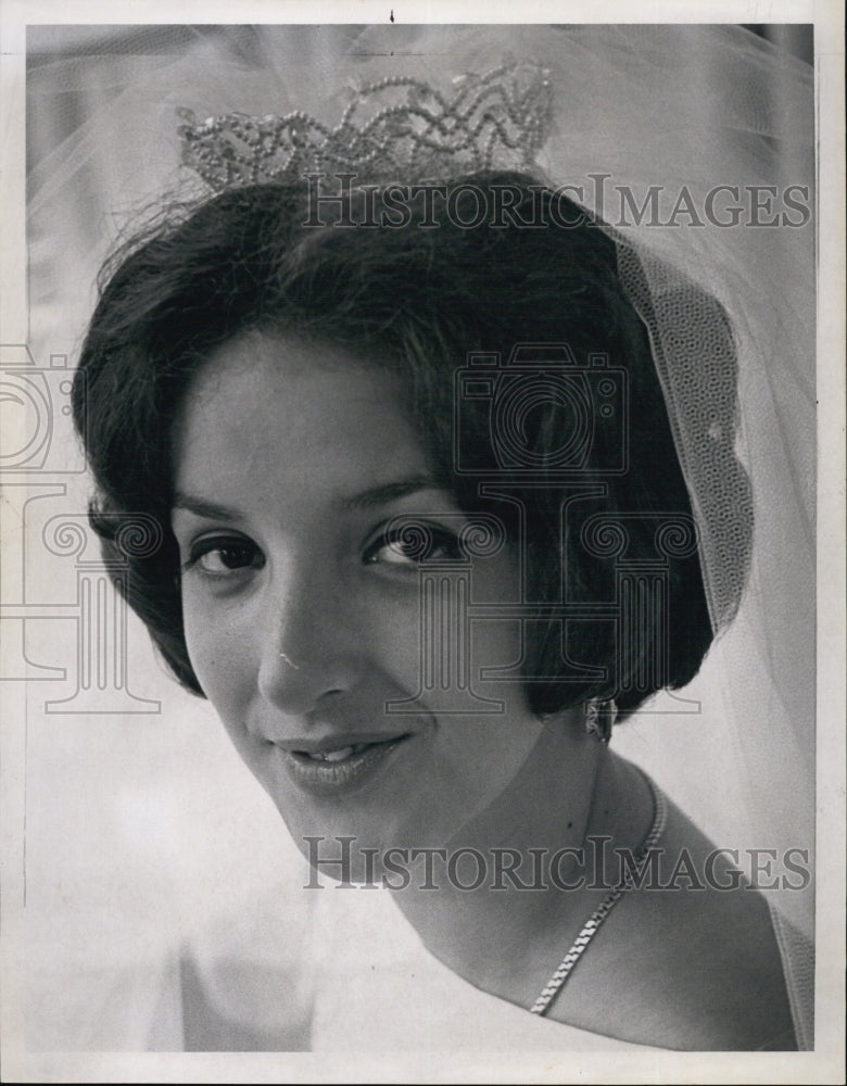 1965 Sonnia Moreno, fiancee of Captain Dimadiros Damaskos-Historic Images