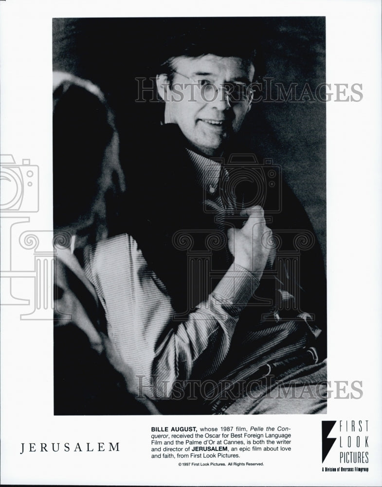 1997 Bill August, Director and Writer of the film "Jerusalem".-Historic Images