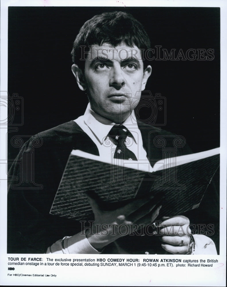 1994 Rowan Atkinson, know a Mr.Bean, English Actor, Comedienne.-Historic Images