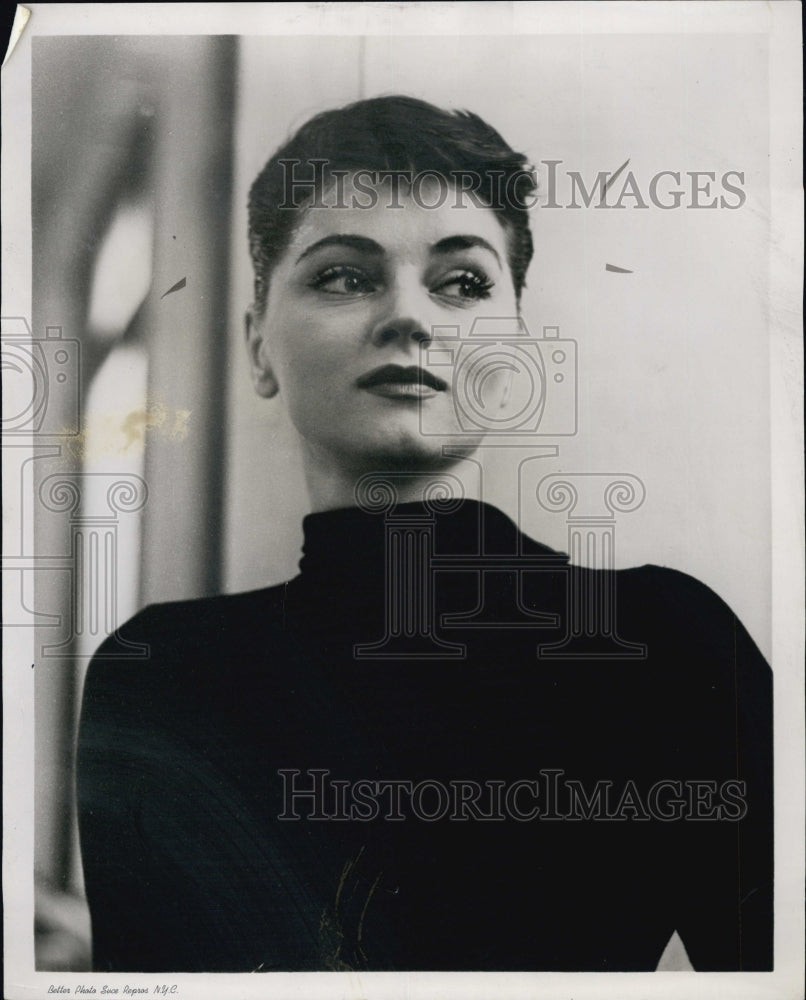 1955 Press Photo Stephanie Augustine-Historic Images