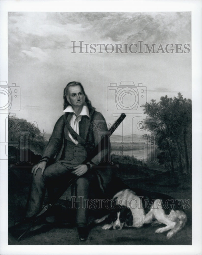 Painting of John James Audubon at 1840.-Historic Images