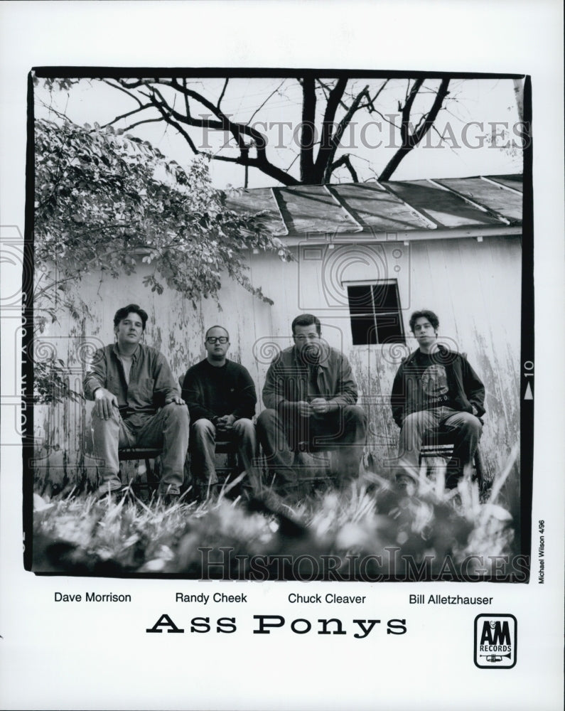 Press Photo Ass Ponys indie rock band based in Cincinnati, Ohio. - Historic Images