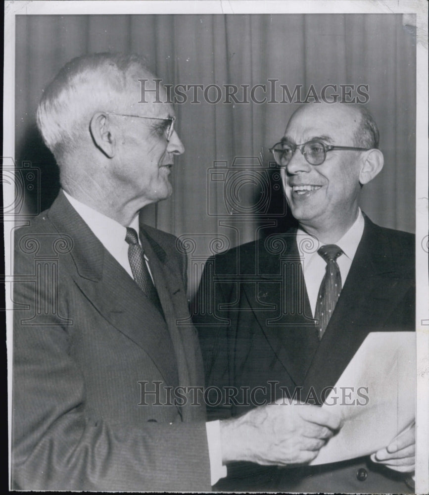 1954 Sen. Wallace Bennett & Sen. Arthur Watkins-Historic Images