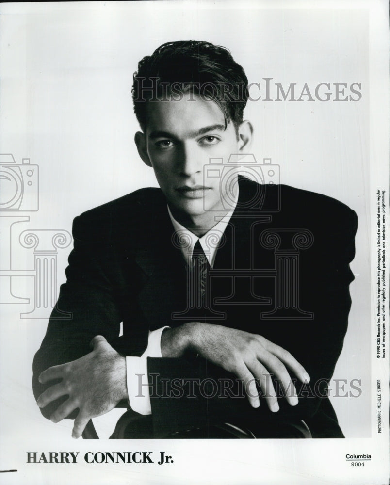 1990 Press Photo Harry Connick, Jr, Singer and Composer - Historic Images