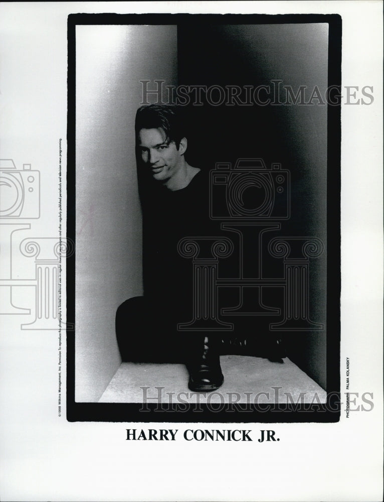 1990 Press Photo Harry Connick, Jr, Singer and Composer - Historic Images