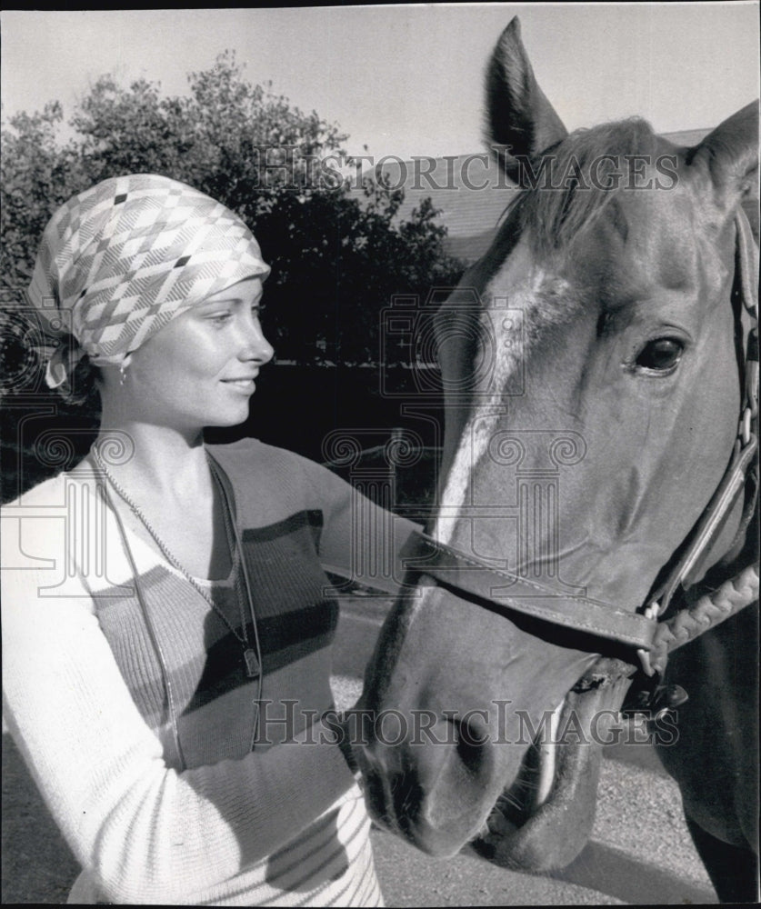 Laura Ann Connelly &amp; Horse  &quot;Sweet Jody&quot; Horse Trainer-Historic Images