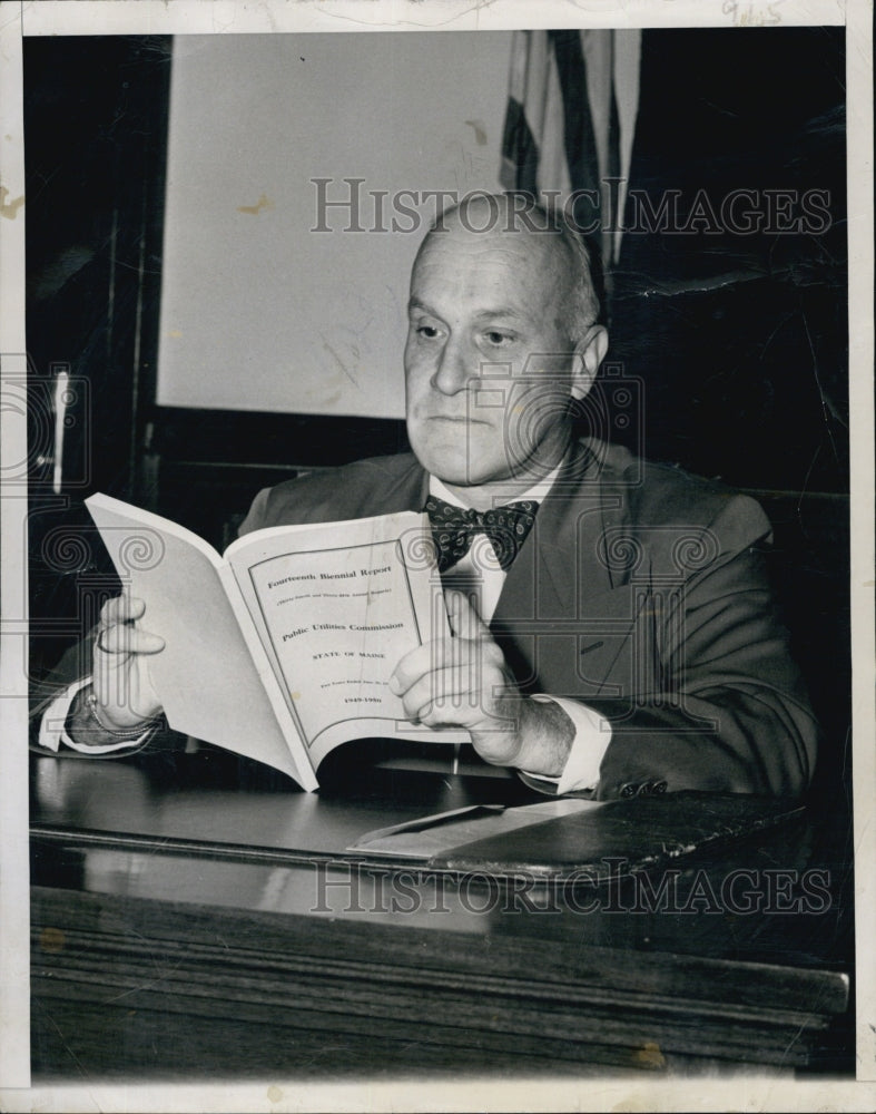 1950 Roland Cobb Retiring Republican Senator Maine now Fish &amp; Game C-Historic Images