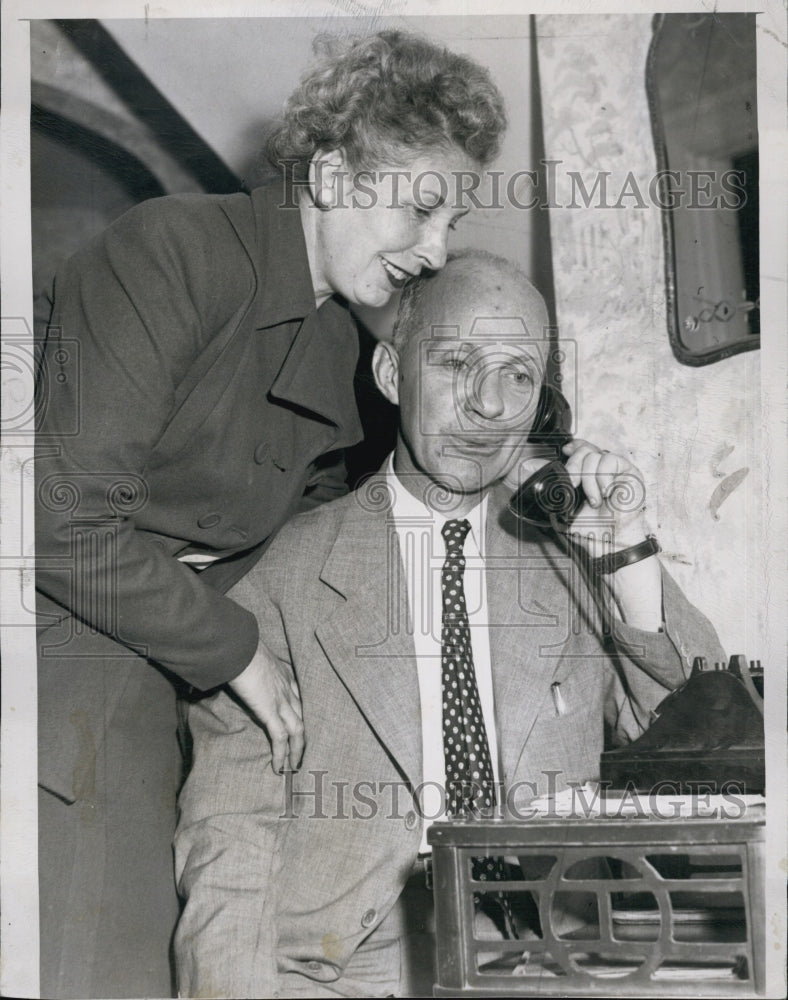 1949 Mayor Elect John M Lynch and wife Alice-Historic Images