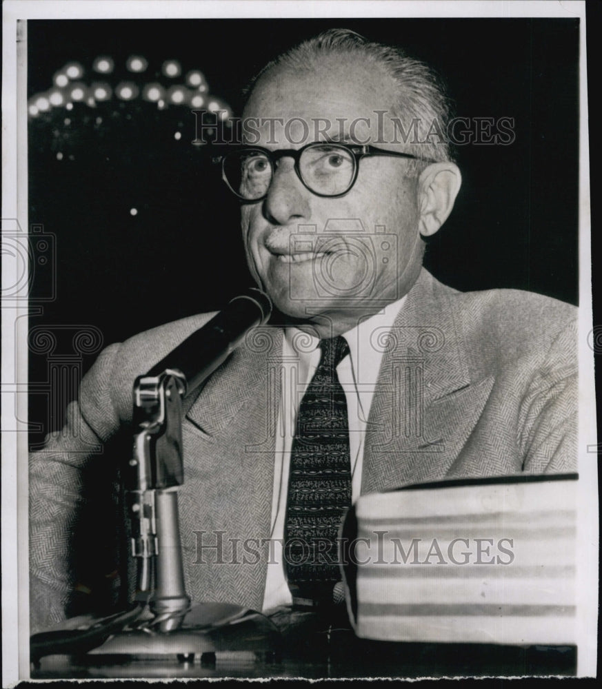 1957 Fred Loomis investment counselor Teamster Boss Dave Beck-Historic Images