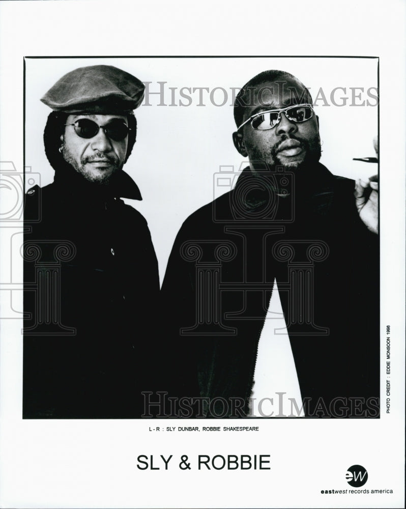 1998 Press Photo Sly &amp; Robbie - Historic Images