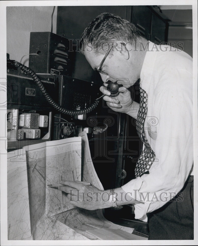 1957 Reporter Frank Sweeney Boston American-Historic Images