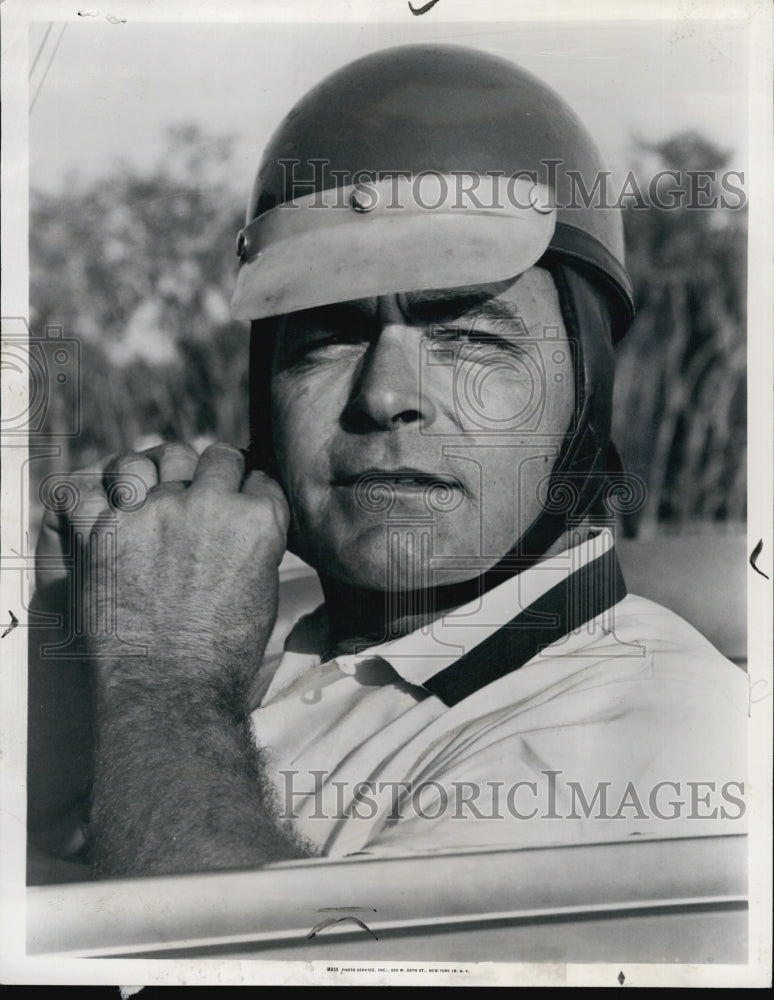1962 Rocky Fisher,  internationally acclaimed stunt driver.-Historic Images