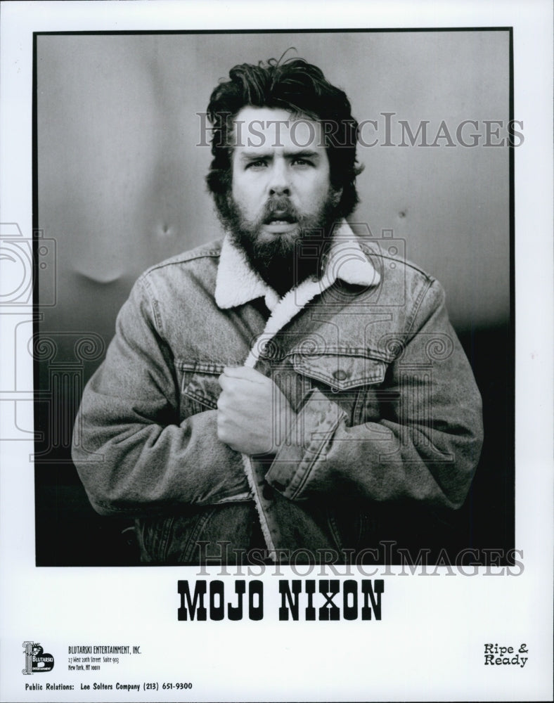 1999 Mojo Nixon Alternative Psychobilly Cowpunk Singer-Historic Images