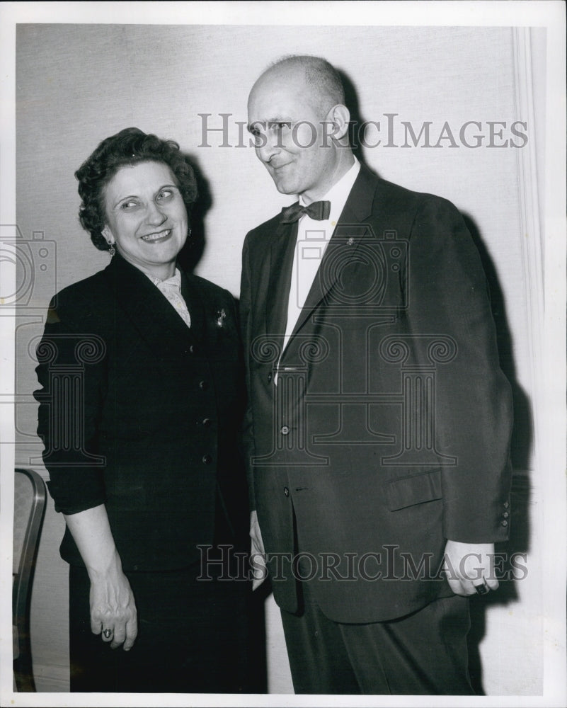 1959 Josephine Daniele and Peter E Donadio,members of Supreme Conv-Historic Images