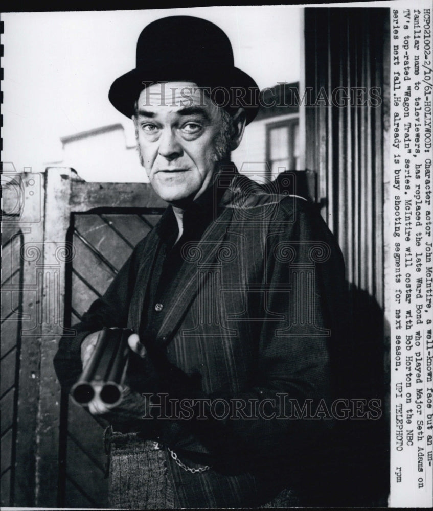 1961 Actor John McIntire-Historic Images
