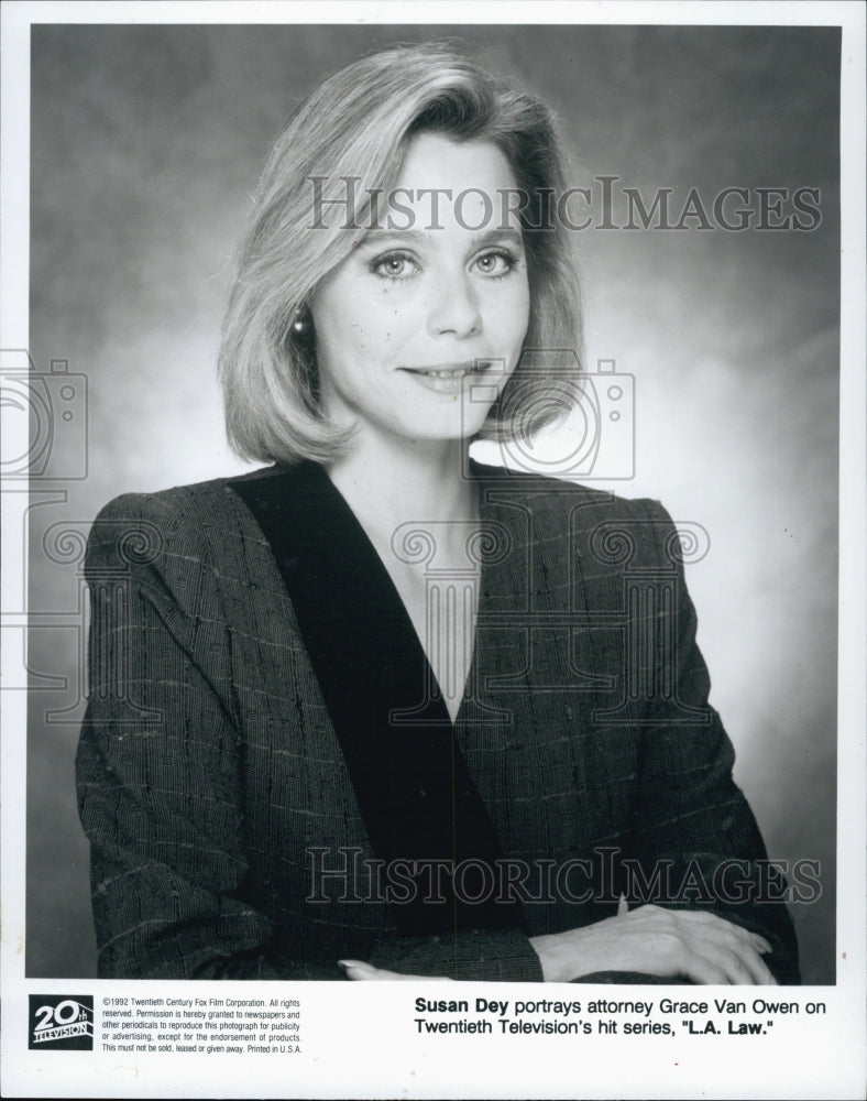 1992 Susan Dey at Grace Van Owen in TV series &quot;L.A. Law&quot;-Historic Images