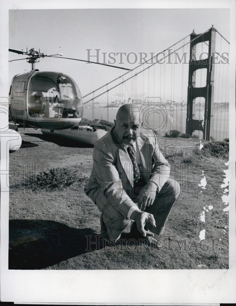 1975 Knigh Dhiegh in TV program "Khan!"-Historic Images