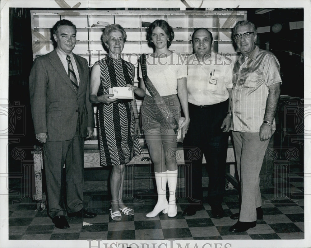 1971 Former Rep. Mrs. Mary Newman at Inauguration of Postal Office-Historic Images