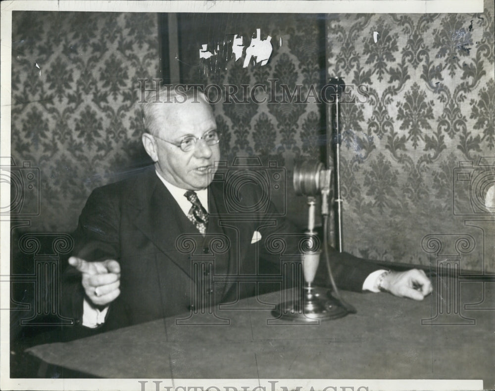 1937 Malcolm E.Nichols, journalist and a U.S. political figure.-Historic Images