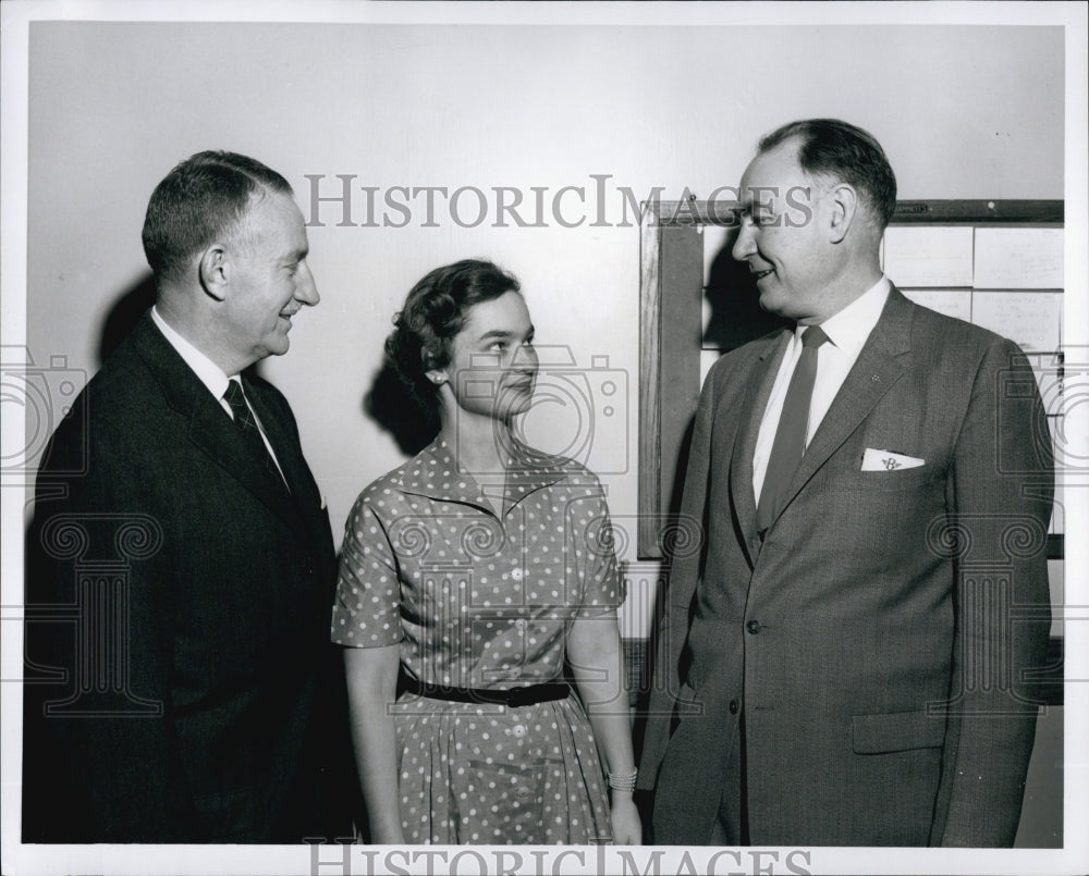 1960 Annual Supper Wentworth  Institute with Mrs Carl Nickersen.-Historic Images