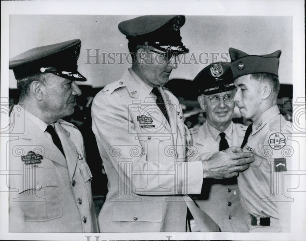 1969 cadet gene Dolin receives Medal for heroism.-Historic Images