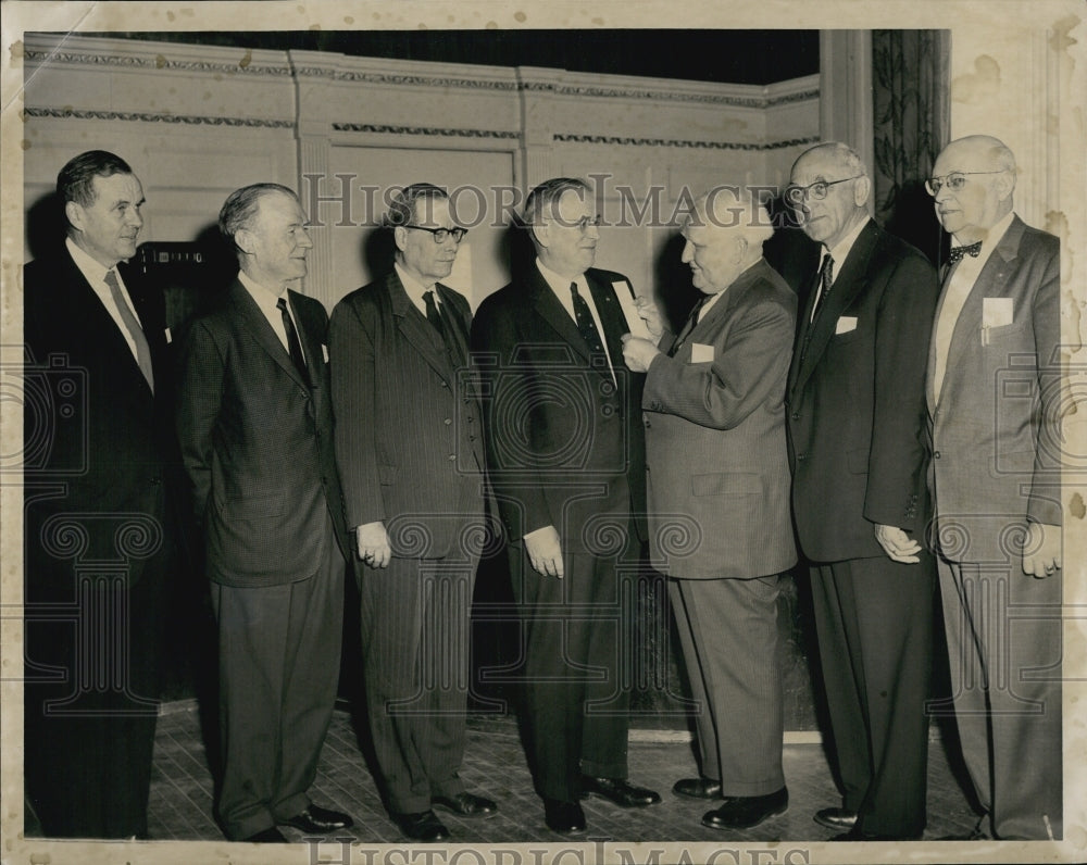 1959 Royal Arch Mason: James Baylel, Alfred Blake, Eugene Carver-Historic Images