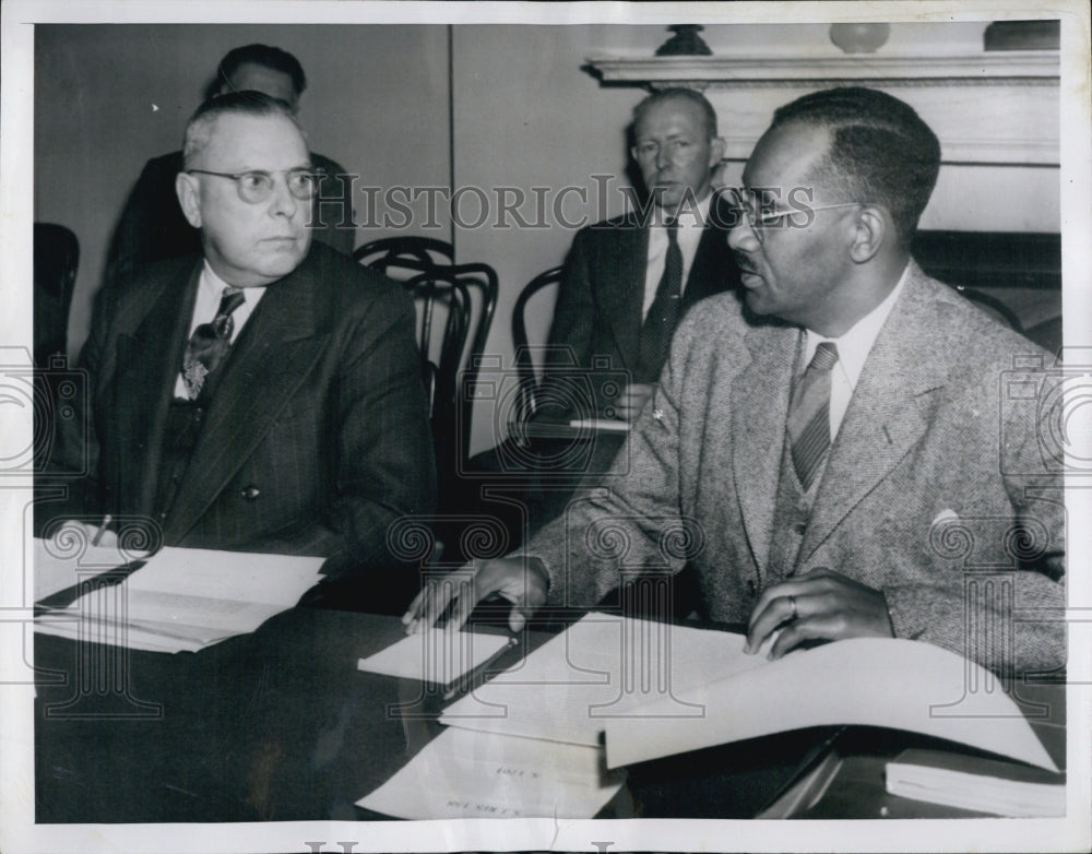 1947 Jesse McDonald of Post Office Criticized for Discrimination-Historic Images