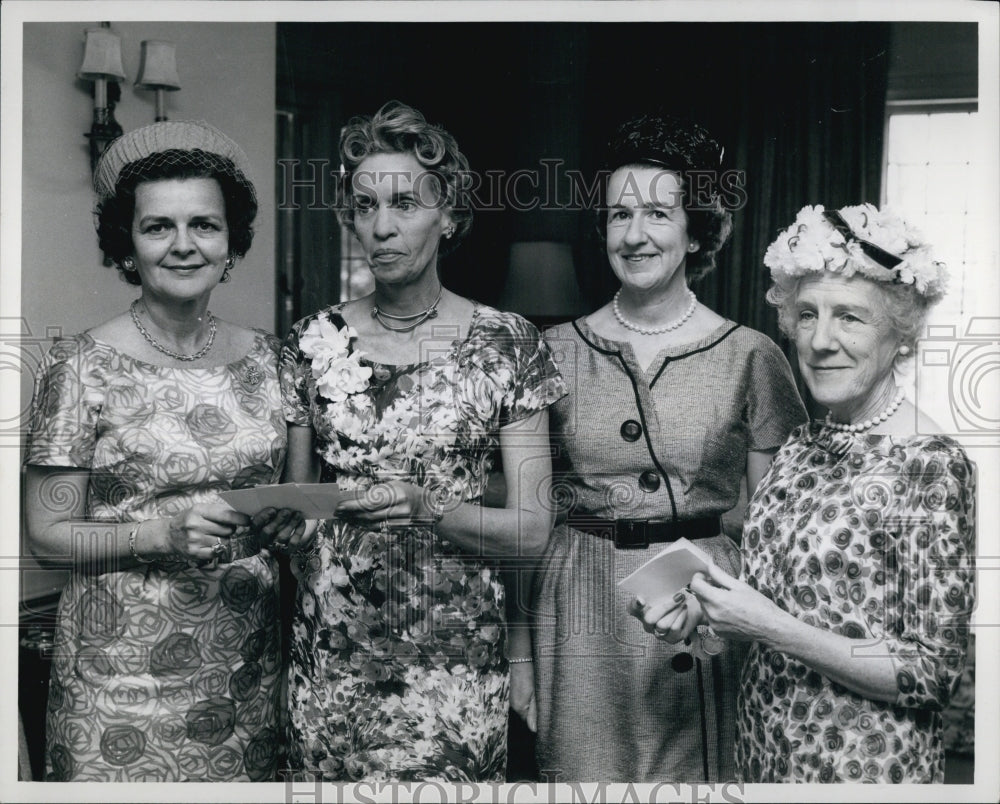 1962 Wives Hugh Donahue Edward Gallagher James Maguire Esther Keaney-Historic Images