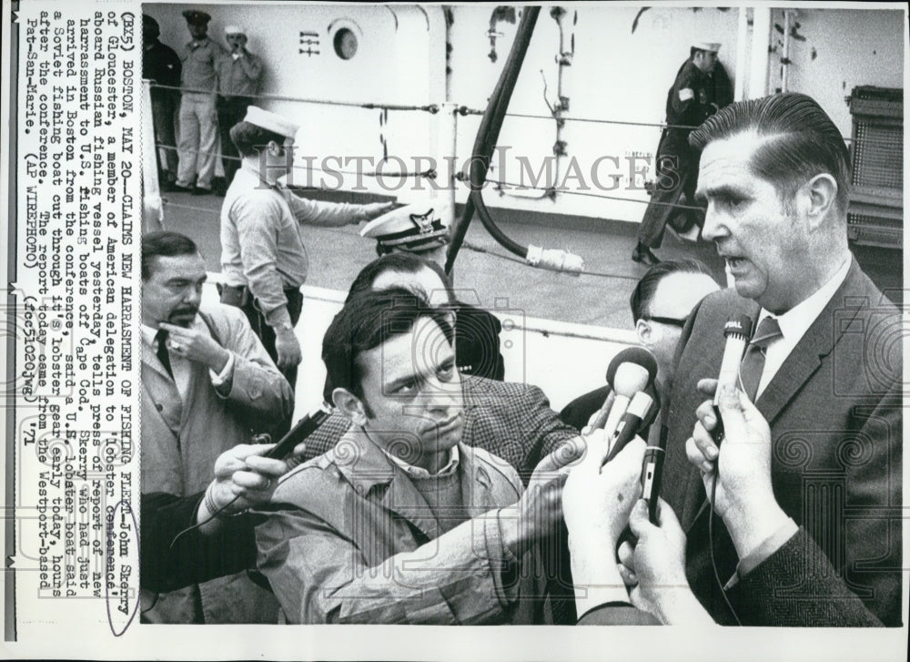 1971 John Skerry Delegate to "Lobster Conference" in Russia-Historic Images