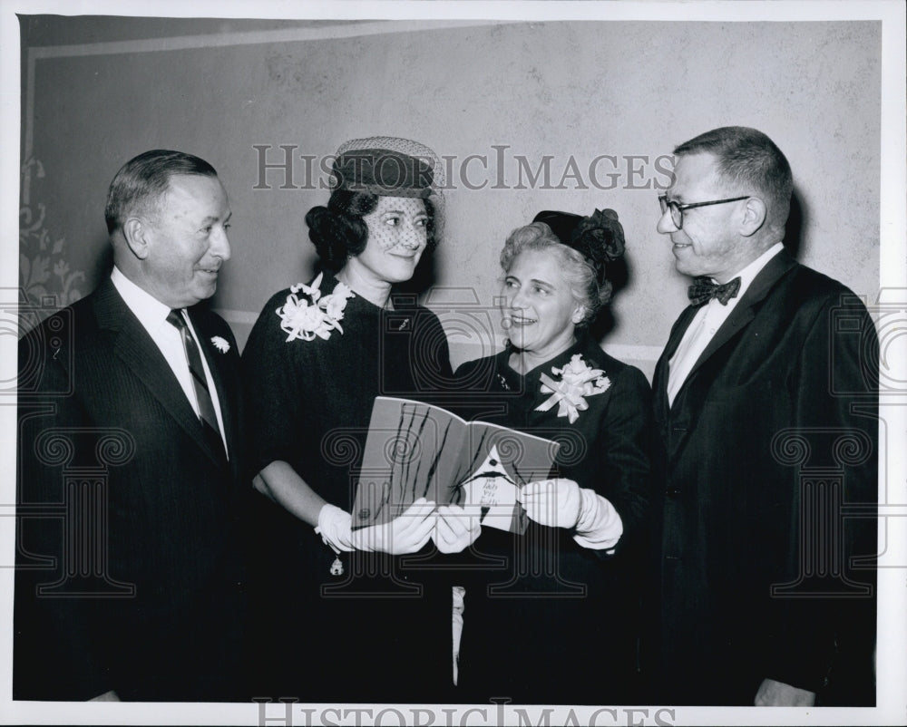 1963 Isidor Slotnik, Ralph Karol, Nathan Sidel, And Sidney Lee-Historic Images