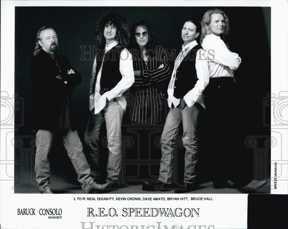 Press Photo REO Speedwagon - Historic Images